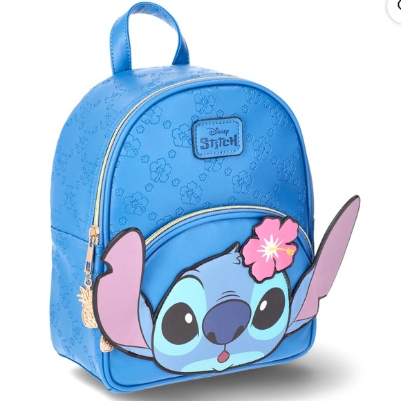 Disney Lilo & Stitch Women's Floral Mini Backpack - Picture 4 of 4